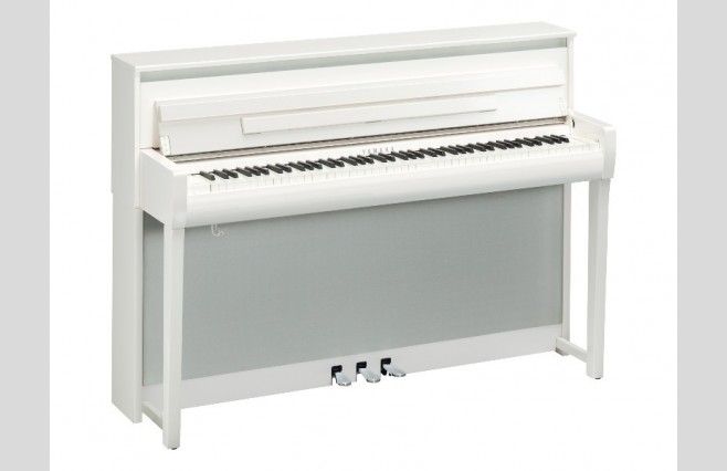 Yamaha CLP785 Polished White Digital Piano - Image 1